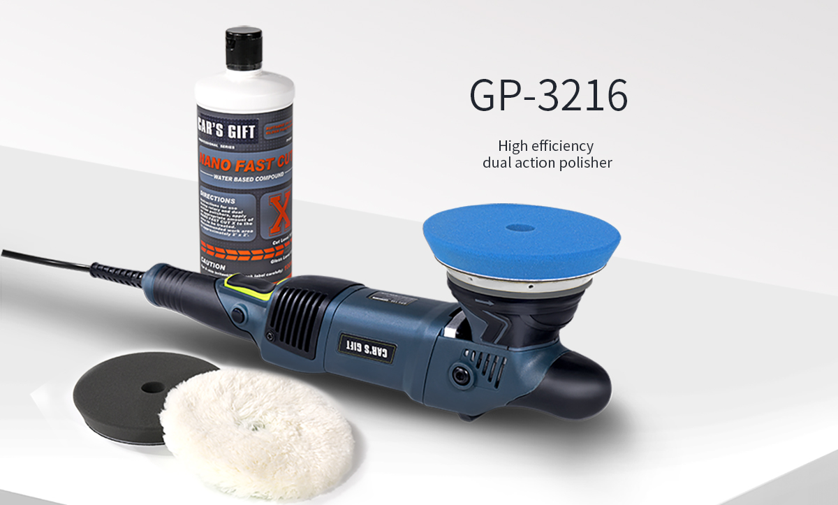  Car Polisher: Dual Action Polisher with Accessories